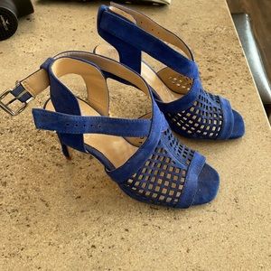 Vince Camuto Blue Heels